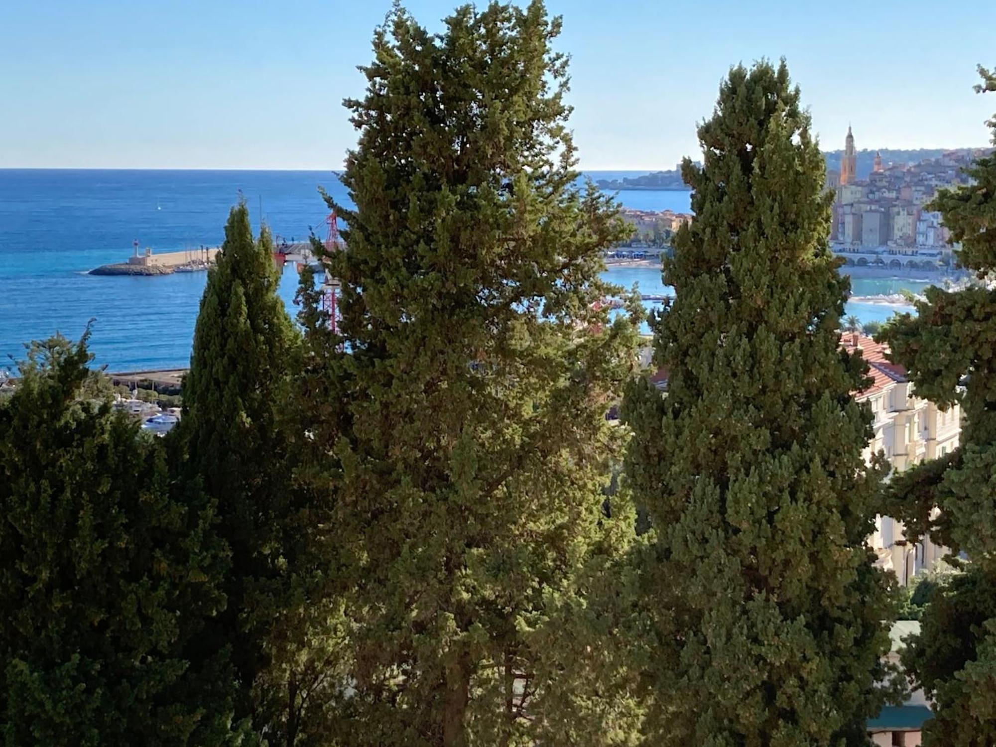'La Villa Hygie' Cozy Appartement, Vue Mer Menton Buitenkant foto